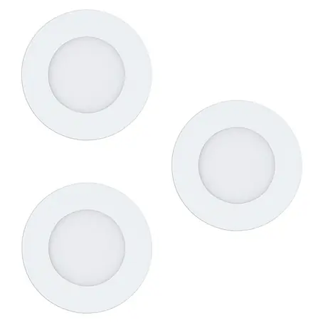 Eglo connect.z LED-Einbauleuchten-Set rund Fueva
