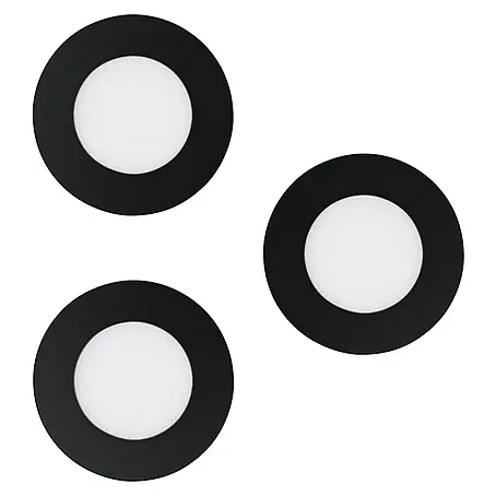 Eglo connect.z LED-Einbauleuchten-Set rund Fueva