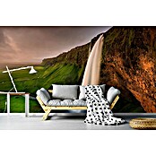 Papermoon Premium collection Fototapete Seljalandsfoss (B x H: 350 x 260 cm, Vlies) | BAUHAUS