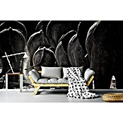 Papermoon Premium collection Fototapete Elefantenherde (B x H: 500 x 280 cm, Vlies) | BAUHAUS