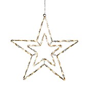 Konstsmide LED-Weihnachtsleuchte Doppelstern (Außen, 48-flammig, Durchmesser: 58 cm, Warmweiß)