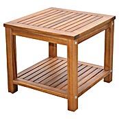 Sunfun Diana Vrtni drveni stolić (44,5 x 44,5 x 40,5 cm, Bagrem, Prirodno smeđe)