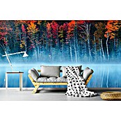 Papermoon Premium collection Fototapete See umhüllt im Morgentau (B x H: 350 x 260 cm, Vlies) | BAUHAUS