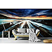 Papermoon Premium collection Fototapete Zumaia Flysch (B x H: 450 x 280 cm, Vlies) | BAUHAUS