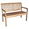 Sunfun Diana Gartenbank (B x T x H: 116 x 59 x 90 cm, Akazie, Helles Teakholz) | BAUHAUS