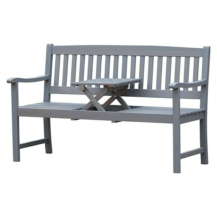 Sunfun Gartenbank Corinna (150 cm, Hellgrau)