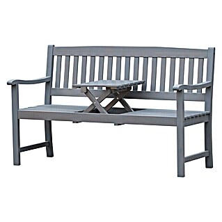 Sunfun Gartenbank Corinna (150 cm, Hellgrau)