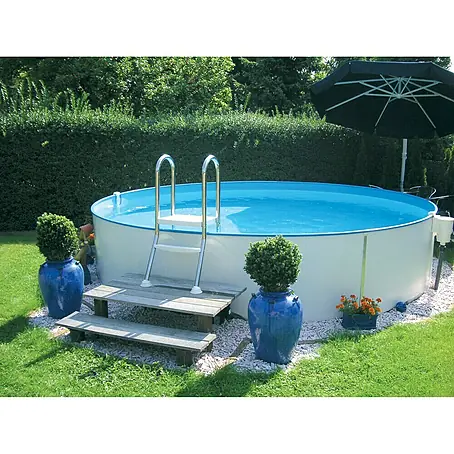 myPool Premium Stahlwand-Pool Rundbecken