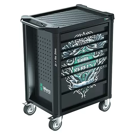 Wera  Werkstattwagen Tool Rebel