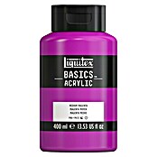 Liquitex Basics Acrylfarbe (Magenta mittel, 400 ml, Flasche)