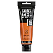 Liquitex Basics Acrylfarbe (Rotorange, 118 ml, Tube)