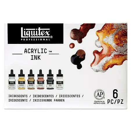 Liquitex Professional Zeichentinten-Set Irisierend