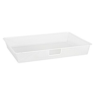 Elfa Classic by Elfa Cesta de rejilla (L x An x Al: 40 x 60 x 8 cm, Blanco)