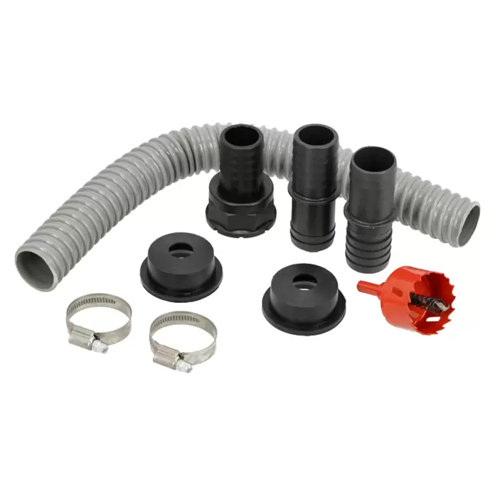 Garantia Verbindungs-Set Flex-Comfort - Schlauchlänge: 40 cm, Grau