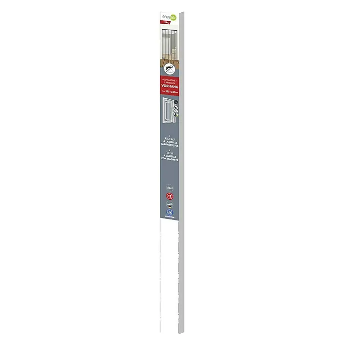 Easy Life Lamellenvorhang - B x H: 125 x 240 cm - Magnetlamellenvorhang Easy Life Pro, ideal für Türen und Fenster. Schützt vor Insekten und lässt frische Luft herein, einfache Montage.