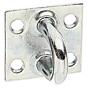 Stabilit Ploščica z očesom  (Š x V: 37 x 37 mm, Širina obešala: 27,5 mm) | 1161 - Scharniere u. Ladenbänd/Verbinder u. Riegel | AAEC - Zweckbeschl  f  Haus und Garten | AAE - Beschläge | AA - Eisenwaren | A - Eisenwaren | BAUHAUS