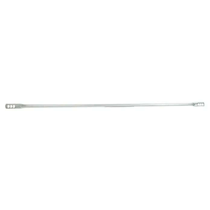 Altrad Puntal de barandilla GS80005.F - Largo: 300 cm - Barra de metal larga y delgada con agujeros en ambos extremos, ideal para trabajos precisos o fijaciones en varias aplicaciones.