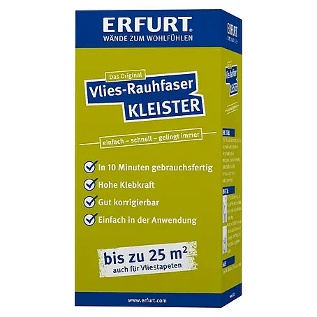 Erfurt  Tapetenkleister Vlies-Rauhfaser Kleister