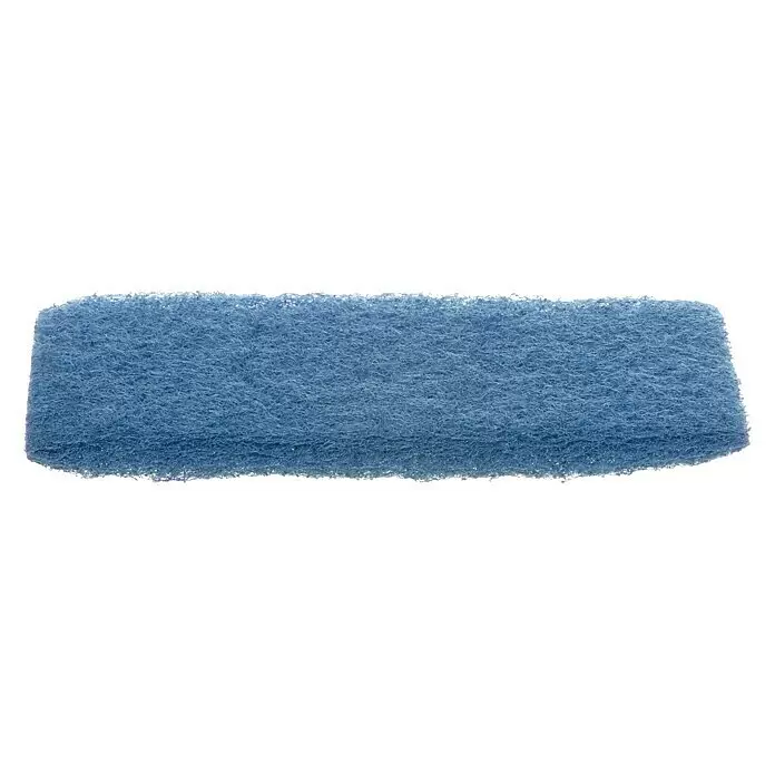 Yachticon Reinigungspad Plus - Medium - Blauer rechteckiger Scheuerschwamm.