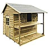 Spielhaus Lea (L x B x H: 166 x 160 x 174 cm, Holz, Natur) | BAUHAUS