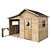 Spielhaus Elisa (L x B x H: 240 x 125 x 173 cm, Holz, Natur) | BAUHAUS