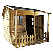 Spielhaus Mia (L x B x H: 190,5 x 143 x 159 cm, Holz, Natur) | BAUHAUS