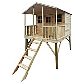 Spielhaus Finn (L x B x H: 239 x 190 x 256 cm, Holz, Natur) | BAUHAUS