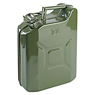 Benzinkanister DE-MK-10 (10 l, Farbe: Olivgrün)