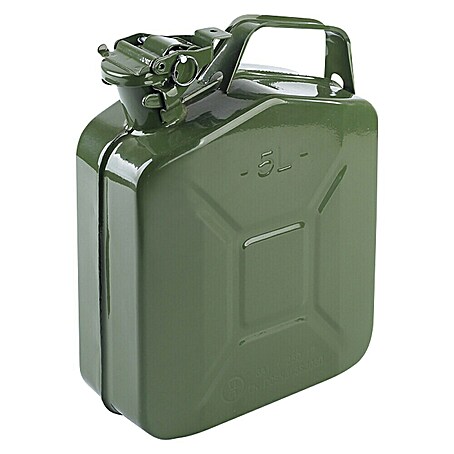 Rolmovil Benzinkanister DE-MK-5 (5 l, Farbe: Olivgrün)