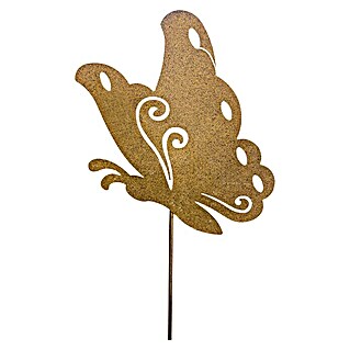 Gartendeko Schmetterling (Schmetterling, Metall, Höhe: 92 cm)