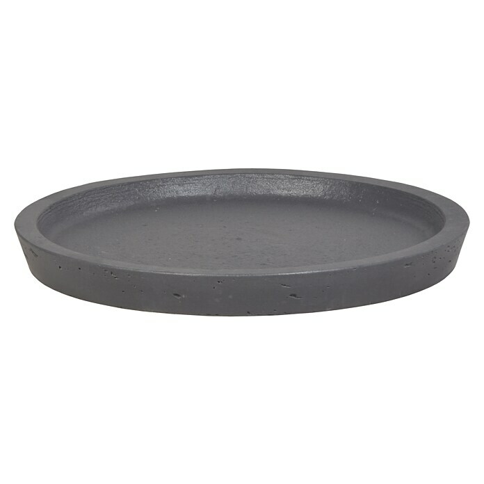 Podložak za teglu za cvijeće  (prirodni materijali, Antracit, Ø x V: 33 x 3,4 cm) | BAUHAUS