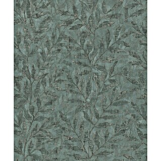 Rasch Factory V Vliestapete Blatt (Grün, Floral, 10,1 x 0,53 m)