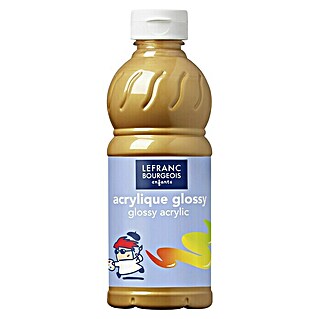 Lefranc & Bourgeois Acrylfarbe Glossy (Gold, 500 ml, Flasche)
