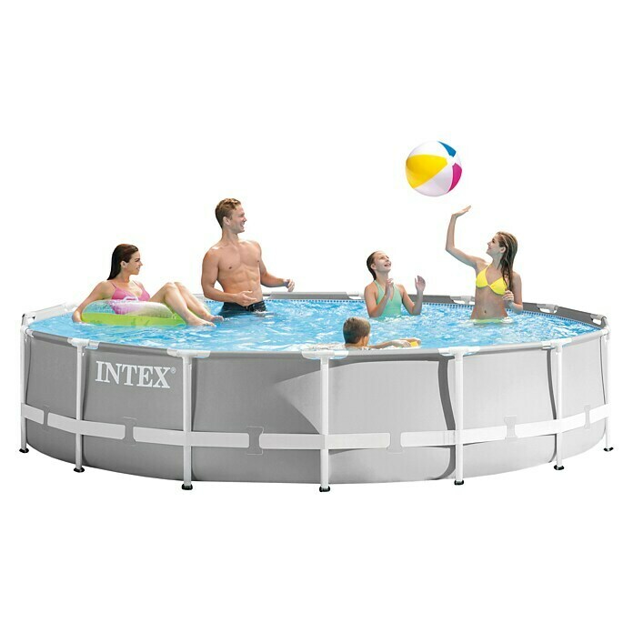 Intex Kit de piscine tubulaire Prism Rondo