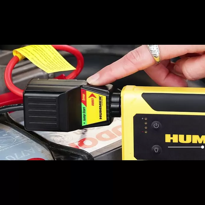 Kit de arranque HUMMHX - 12 V, 3 Ah - HUMMHX Arrancador de Baterías 12V 10000Ah hasta 8.0L Gasolina / 7.0L Diésel con Función Powerbank