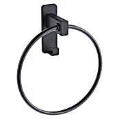 Toallero de anilla Blend (Diámetro: 18,9 cm, Negro, Mate) | BAUHAUS