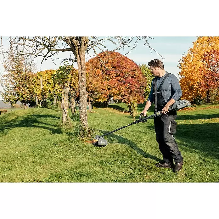 Worx ENVIRO Akku-Rasentrimmer EG161.9 - 60 V, Ohne Akku - Anwendungsbeispiel
