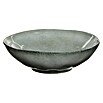 Schale (Ø x H: 30,5 x 9 cm, Grau)