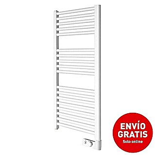 Radiador toallero eléctrico (An x Al: 48 x 99,6 cm, Blanco)