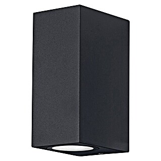 Ledvance Außenwandleuchte Endura Square (35 W, 6,8 x 15 x 9,2 cm, Schwarz, IP44)