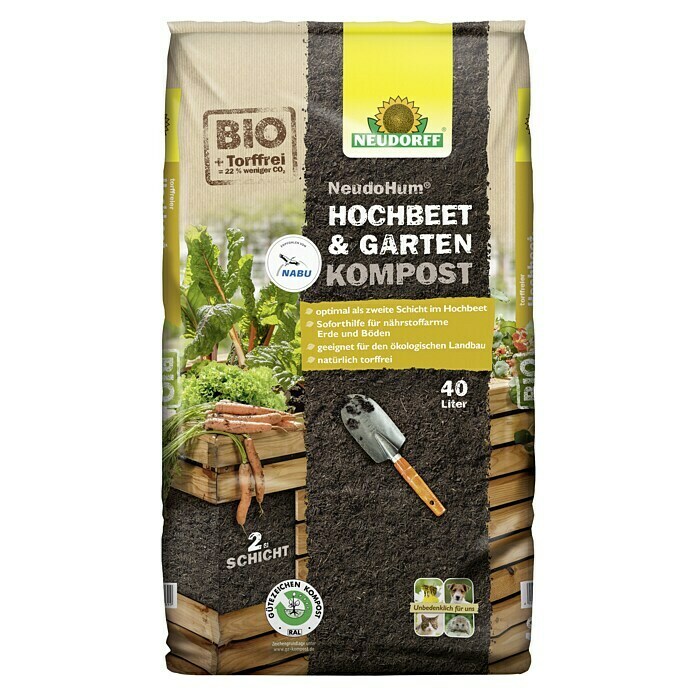 Neudorff NeudoHum Hochbeet-Kompost (Torffrei)