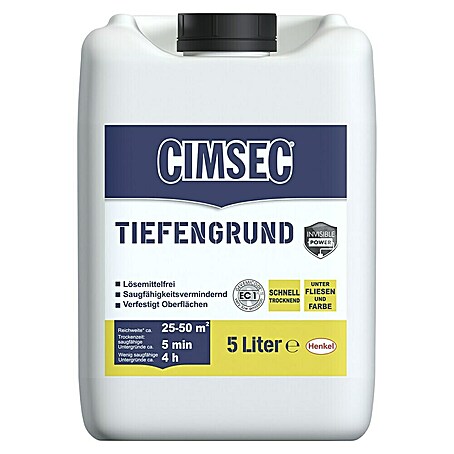Cimsec Primer Tiefengrund (5 l)