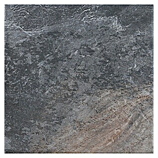 Pavimento porcelánico Vulcan (60,8 x 60,8 cm, Grafito, Mate)