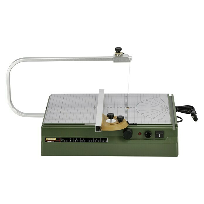 Proxxon Micromot Heißdraht-Schneidegerät Thermocut 230/E (Arbeitsfläche: 390 x 280 mm, Arbeitstemperatur: 100 - 200 °C, Geeignet für: Hartschaumplatten)