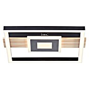 Brilliant LED-Deckenleuchte Baldo (24 W, L x B x H: 27,5 x 29,5 x 5,5 cm, Schwarz, Warmweiß) | BAUHAUS