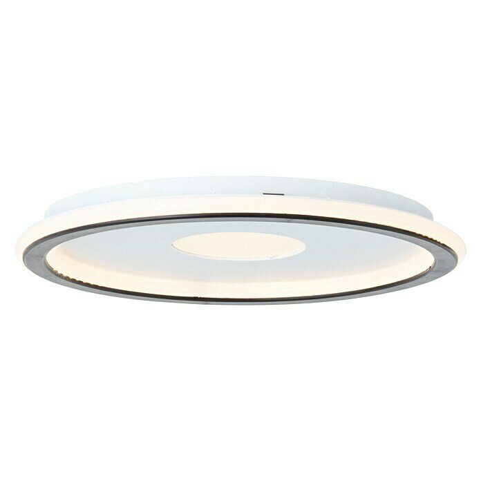 Brilliant LED-Deckenleuchte rund Tanida rund (22 W, Ø x H: 42 x 2,6 cm, Weiß,  Kaltweiß) | BAUHAUS