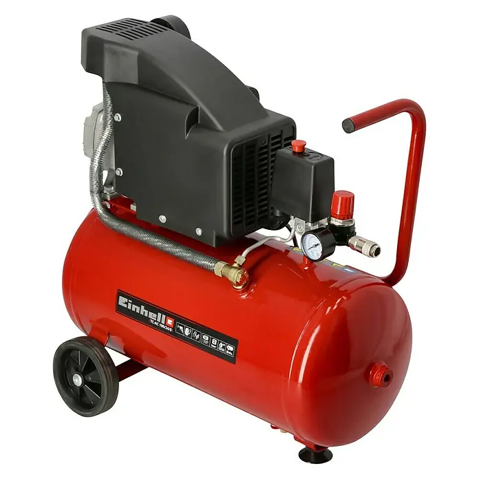 Compresor de Aire Lubricado Einhell 24 L 2.0 HP TC-AC 190/24/8 Disa Home