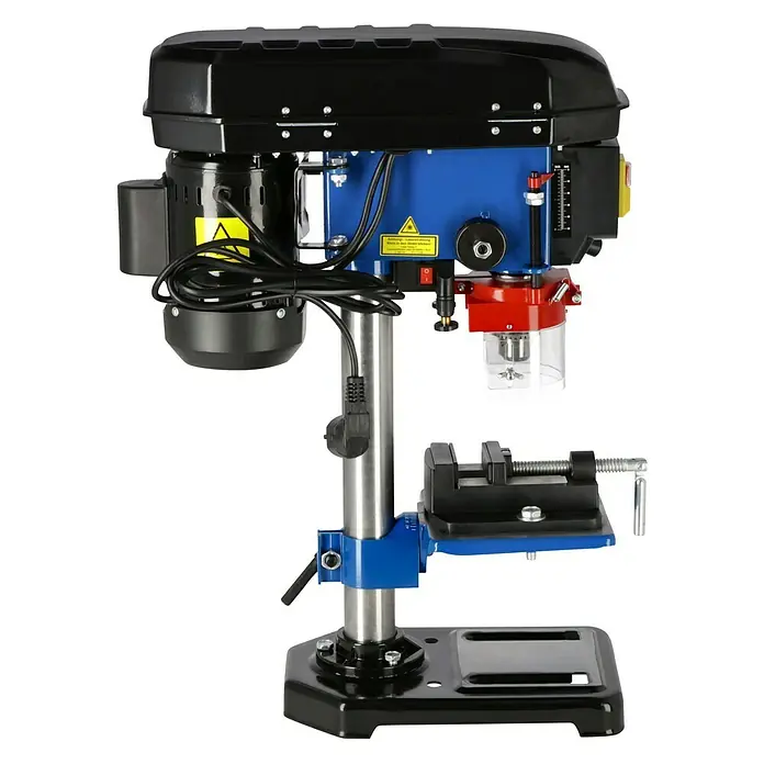 Scheppach Tischbohrmaschine DP16VLS - 500 W, 600 U/min - 2.600 U/min, Spannweite Bohrfutter: 3 mm - 13 mm - Eine Standbohrmaschine, ideal für präzise Bohrarbeiten in verschiedenen Materialien. Robust und zuverlässig für Werkstatt und Heimwerker.