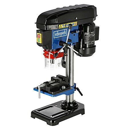 Scheppach Tischbohrmaschine DP16VLS (500 W, 600 U/min - 2 600 U/min, Spannweite Bohrfutter: 3 mm - 13 mm)