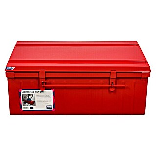 Aufbewahrungs- & Transportbox (Länge: 80 cm, Rot)